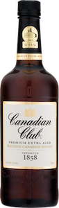 Canadian Club Imported Blended Canadian Whisky Original 1858